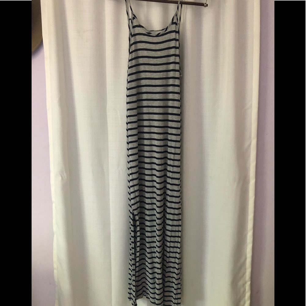 Lucy love stripped maxi dress
